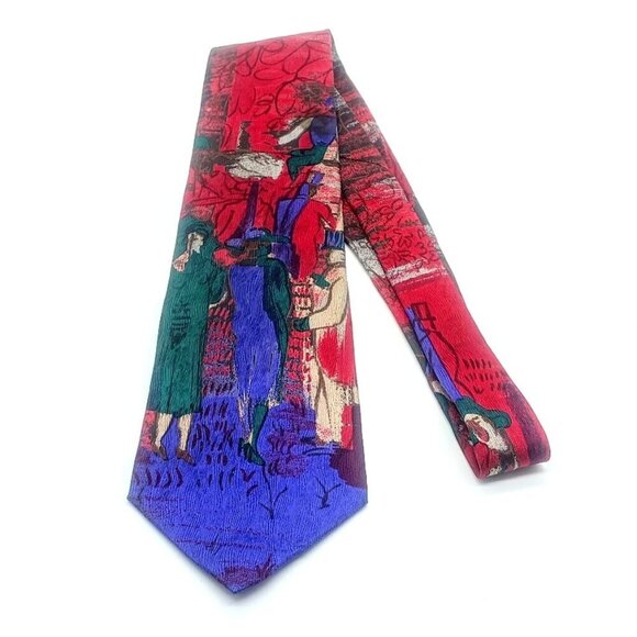 Metropolitan Museum of Art Men's Silk Tie - Picture 1 of 4